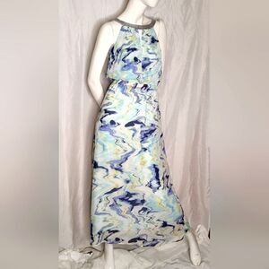 Vince Camuto Long Formal Dress Sz 4 Wedding Party